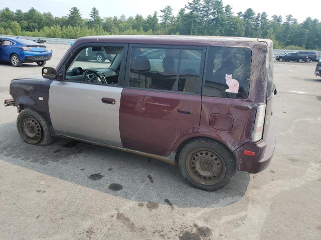 JTLKT324050195739 - 2005 TOYOTA SCION XB MAROON photo 2