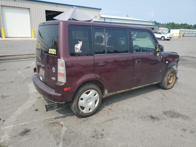 JTLKT324050195739 - 2005 TOYOTA SCION XB MAROON photo 3