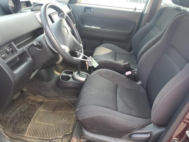 JTLKT324050195739 - 2005 TOYOTA SCION XB MAROON photo 7