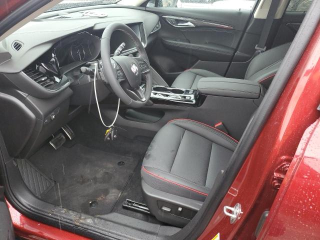 LRBFZPR46PD015490 - 2023 BUICK ENVISION ESSENCE მუქწითელი ფოტო 7