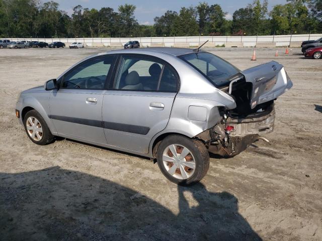 KNADE123666145384 - 2006 KIA RIO SILVER photo 2