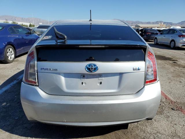 JTDKN3DU0E0356660 - 2014 TOYOTA PRIUS SILVER photo 6