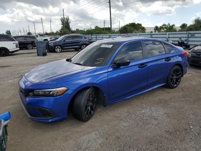 2HGFE2F52PH503398 - 2023 HONDA CIVIC SPORT Mavi foto 1