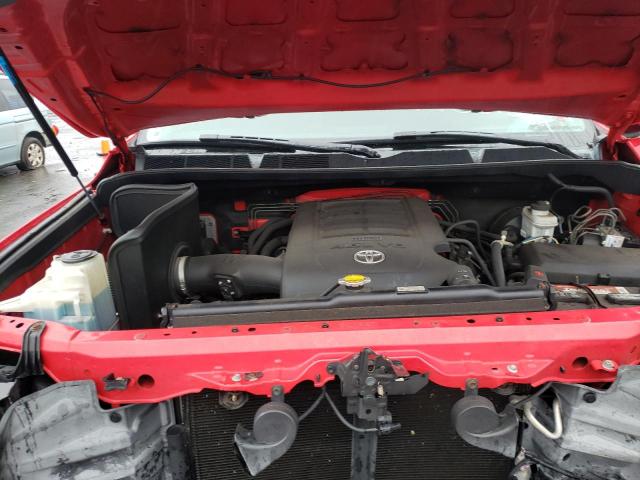 5TFUM5F15FX061587 - 2015 TOYOTA TUNDRA DOUBLE CAB SR/SR5 RED photo 11