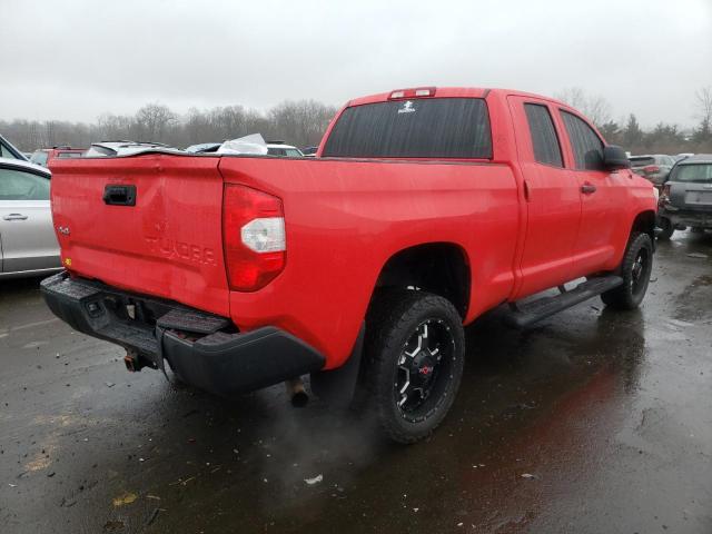 5TFUM5F15FX061587 - 2015 TOYOTA TUNDRA DOUBLE CAB SR/SR5 RED photo 3