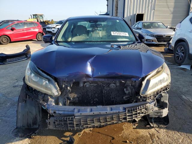 1HGCR2F86EA263589 - 2014 HONDA ACCORD EXL BLUE photo 5