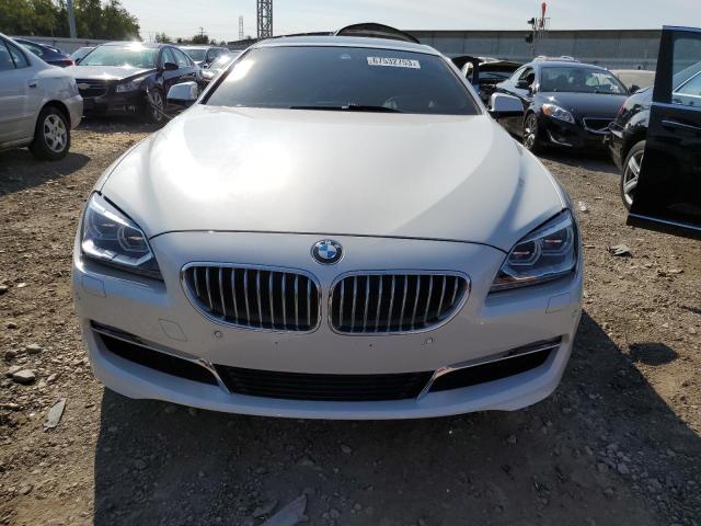 WBA6B2C51ED128929 - 2014 BMW 650 I GRAN COUPE WHITE photo 5