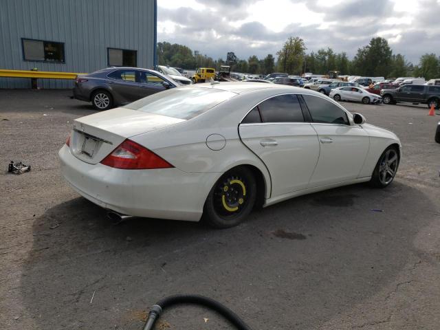 WDDDJ72X47A101540 - 2007 MERCEDES-BENZ CLS 550 WHITE photo 3