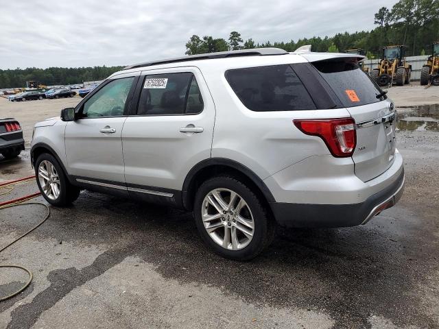 1FM5K8D81GGB92721 - 2016 FORD EXPLORER XLT SILVER photo 2