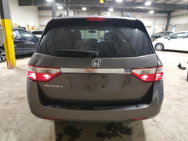 5FNRL5H68CB146284 - 2012 HONDA ODYSSEY EXL GRAY photo 6