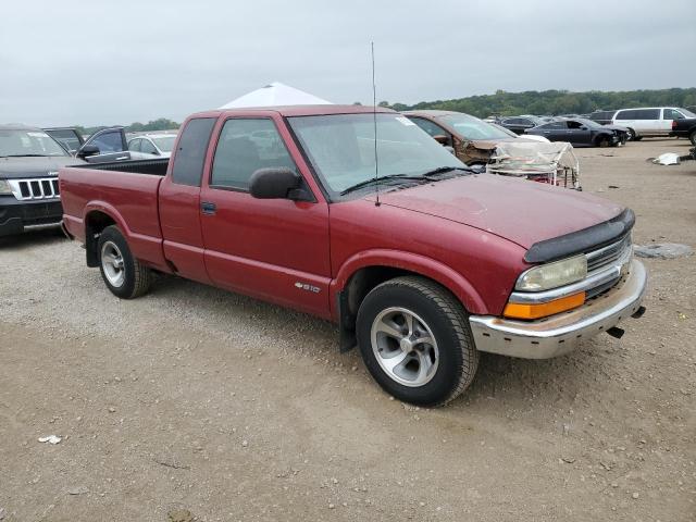 1GCCS19571K149314 - 2001 CHEVROLET S-10 S10 MAROON photo 4