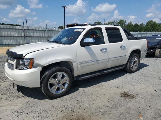 3GNVKGE04AG246328 - 2010 CHEVROLET AVALANCHE LTZ WHITE photo 1