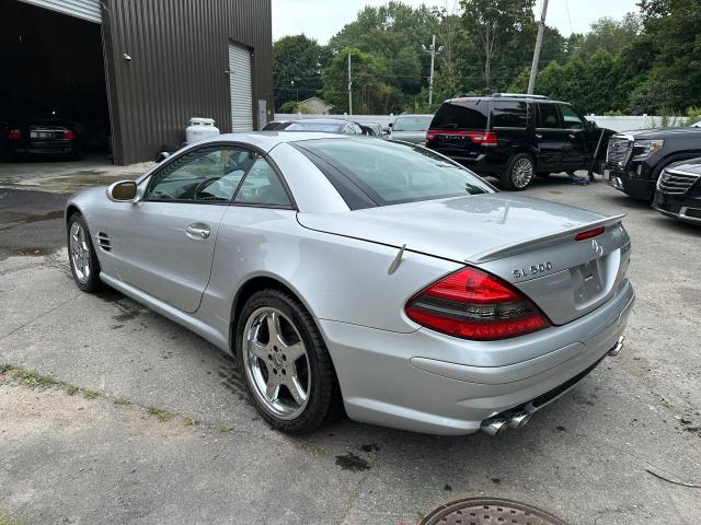 WDBSK75F23F029475 - 2003 MERCEDES-BENZ SL 500R GRAY photo 3