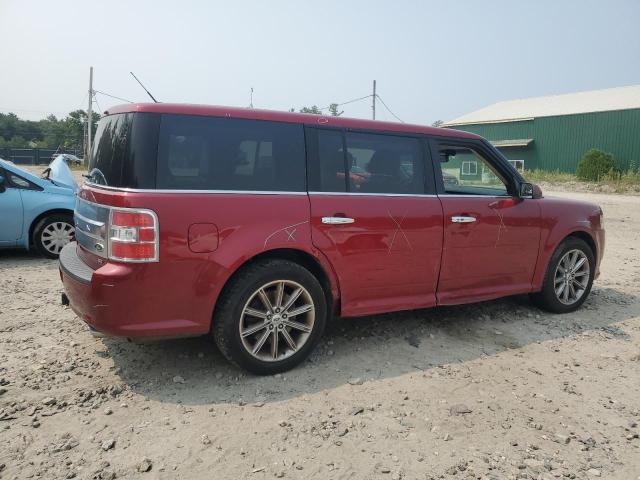 2FMHK6D89EBD07409 - 2014 FORD FLEX LIMITED BURGUNDY photo 3