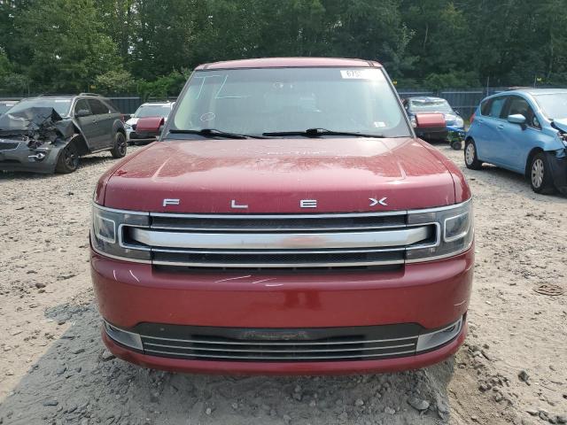 2FMHK6D89EBD07409 - 2014 FORD FLEX LIMITED BURGUNDY photo 5