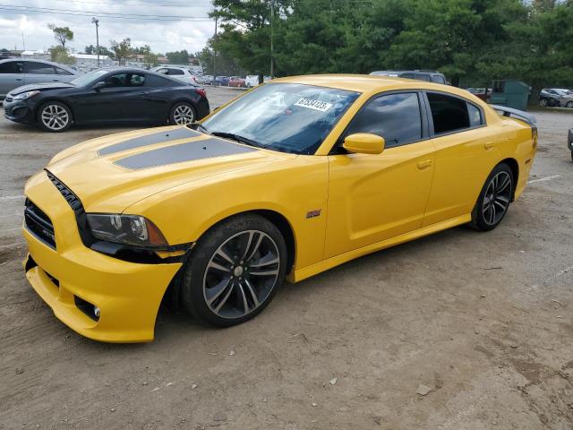 2C3CDXGJ2CH201377 - 2012 DODGE CHARGER SUPER BEE YELLOW photo 1