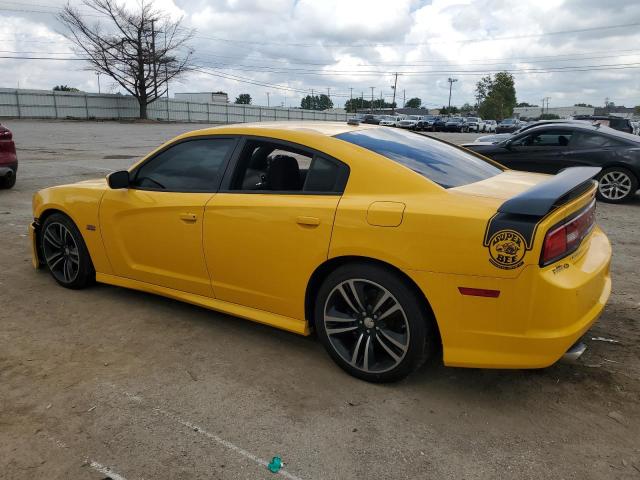 2C3CDXGJ2CH201377 - 2012 DODGE CHARGER SUPER BEE YELLOW photo 2
