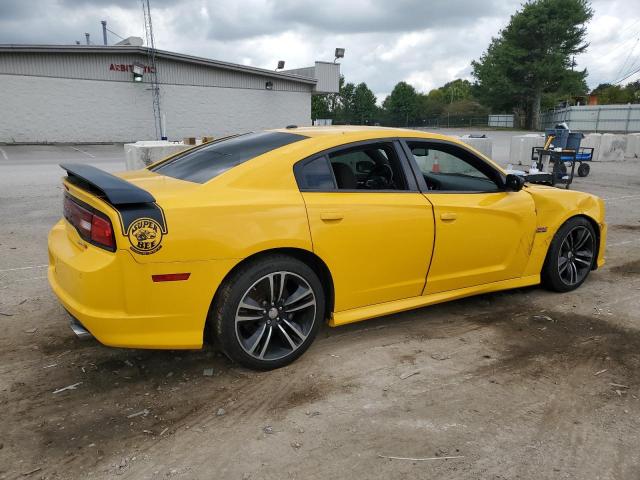 2C3CDXGJ2CH201377 - 2012 DODGE CHARGER SUPER BEE YELLOW photo 3