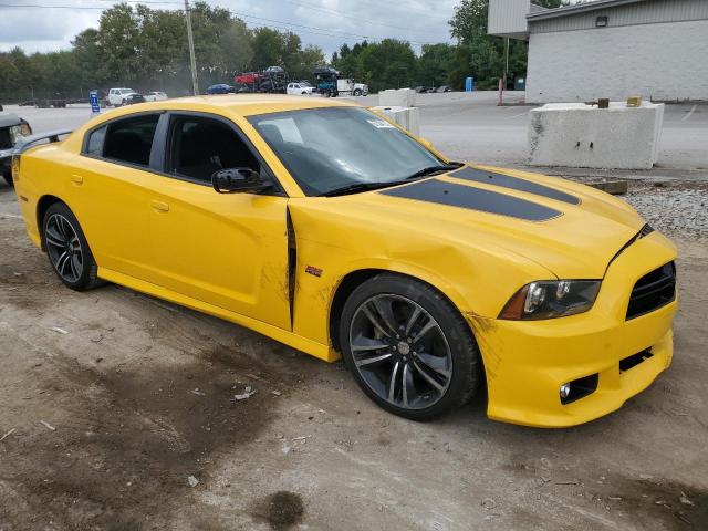 2C3CDXGJ2CH201377 - 2012 DODGE CHARGER SUPER BEE YELLOW photo 4