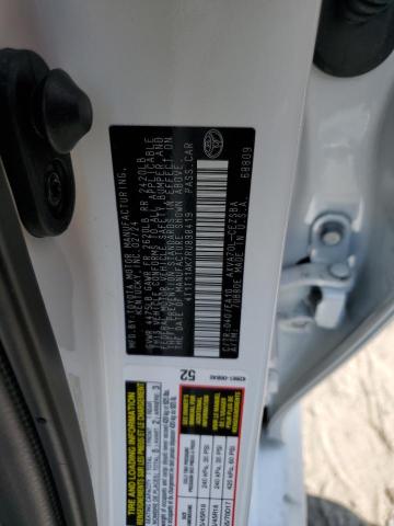 4T1T11AK7RU898419 - 2024 TOYOTA CAMRY SE NIGHT SHADE WHITE photo 12