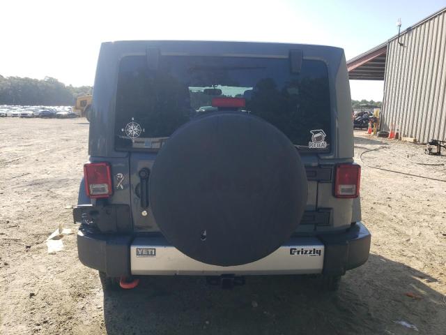 1C4BJWEG7EL146402 - 2014 JEEP WRANGLER U SAHARA BLUE photo 6