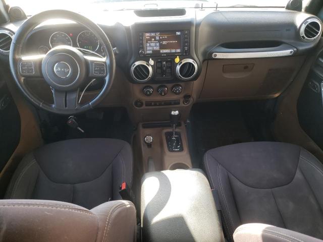 1C4BJWEG7EL146402 - 2014 JEEP WRANGLER U SAHARA BLUE photo 8