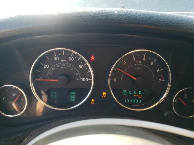 1C4BJWEG7EL146402 - 2014 JEEP WRANGLER U SAHARA BLUE photo 9