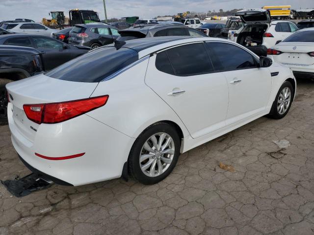 5XXGN4A7XFG390101 - 2015 KIA OPTIMA EX WHITE photo 3