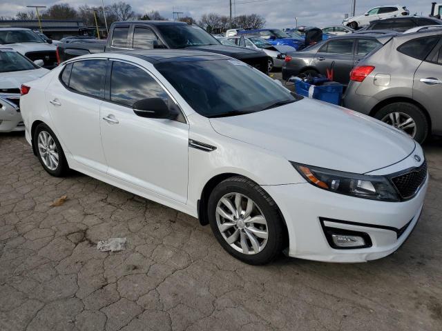 5XXGN4A7XFG390101 - 2015 KIA OPTIMA EX WHITE photo 4