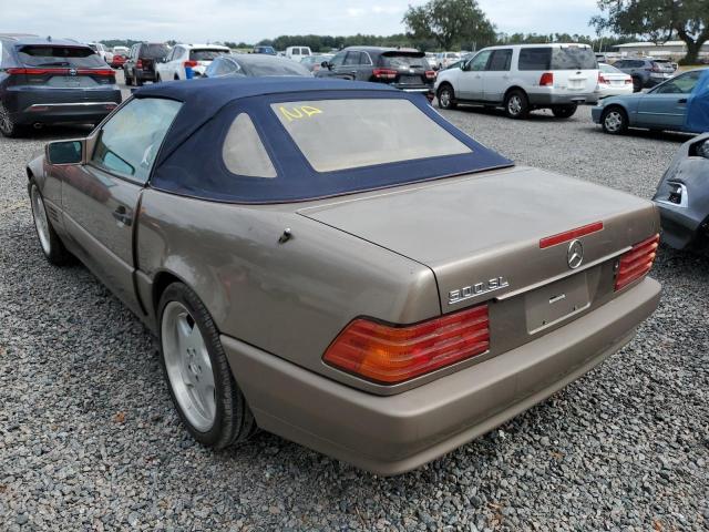 WDBFA66E9MF026529 - 1991 MERCEDES-BENZ 500 SL TAN photo 2