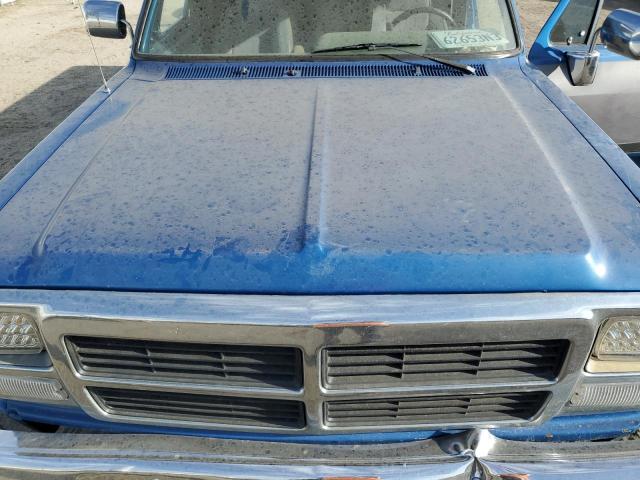 3B7KE23C2PM171688 - 1993 DODGE D-SERIES D200 BLUE photo 11