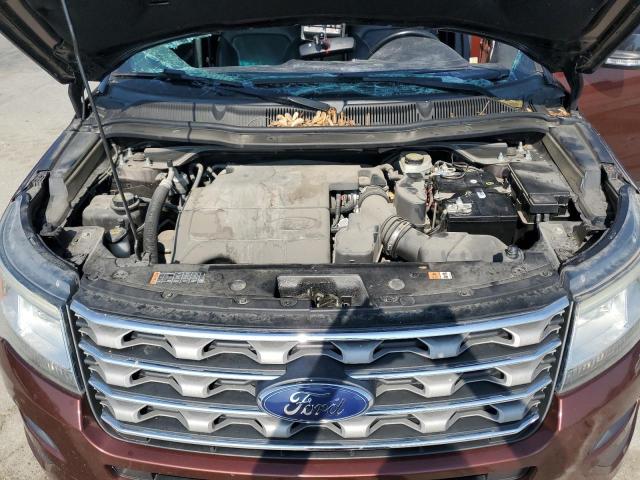 1FM5K8D83GGC46861 - 2016 FORD EXPLORER XLT Qəhvəyi foto 12