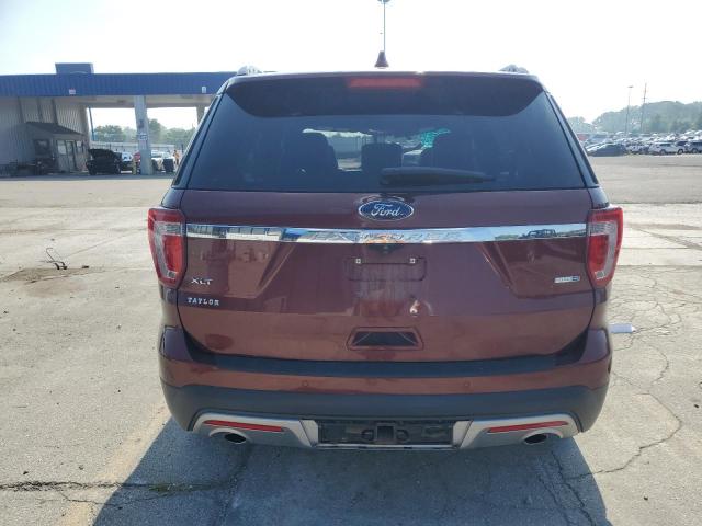 1FM5K8D83GGC46861 - 2016 FORD EXPLORER XLT Qəhvəyi foto 6