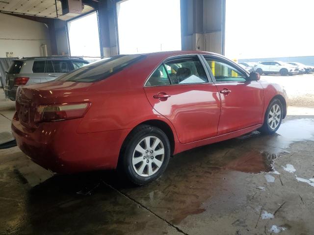 4T1BK46K87U005433 - 2007 TOYOTA CAMRY LE წითელი ფოტო 3