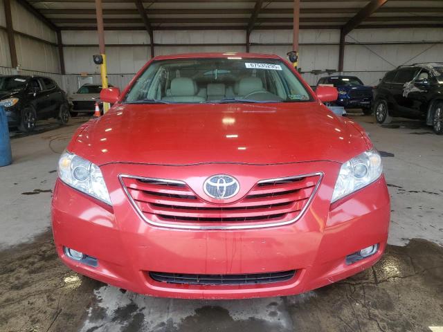 4T1BK46K87U005433 - 2007 TOYOTA CAMRY LE წითელი ფოტო 5