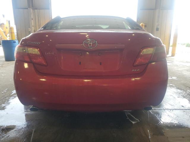 4T1BK46K87U005433 - 2007 TOYOTA CAMRY LE წითელი ფოტო 6