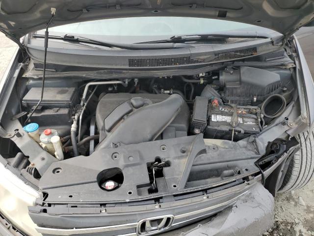 5FNRL5H61BB099436 - 2011 HONDA ODYSSEY EXL GRAY photo 12