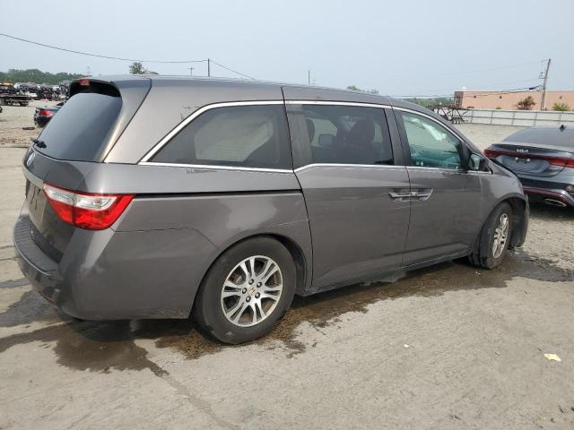 5FNRL5H61BB099436 - 2011 HONDA ODYSSEY EXL GRAY photo 3