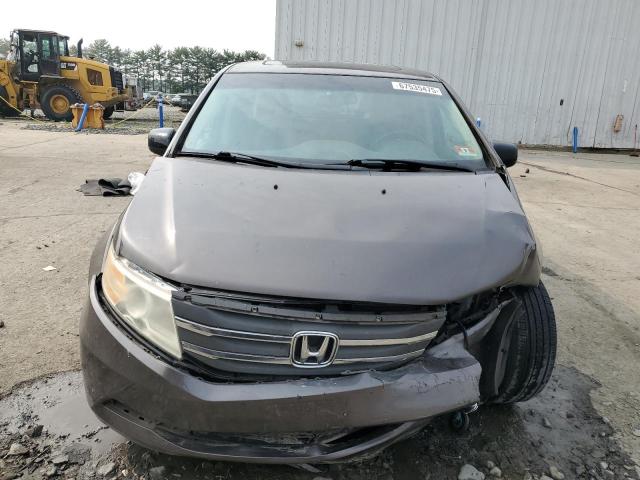 5FNRL5H61BB099436 - 2011 HONDA ODYSSEY EXL GRAY photo 5