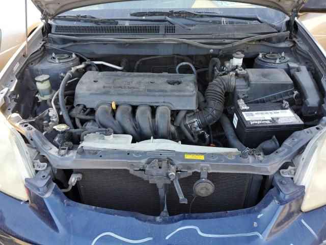 2T1KR32E47C660566 - 2007 TOYOTA COROLLA MA XR GRAY photo 11