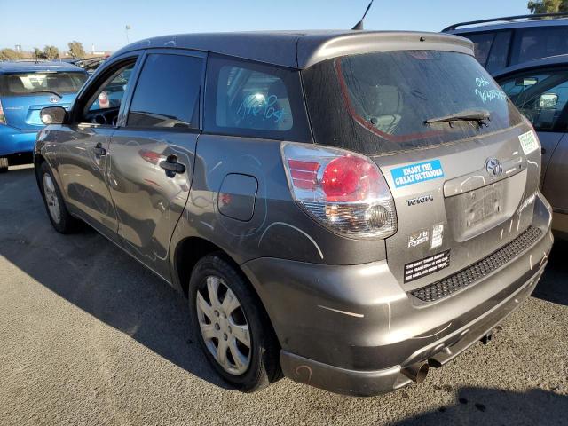 2T1KR32E47C660566 - 2007 TOYOTA COROLLA MA XR GRAY photo 2