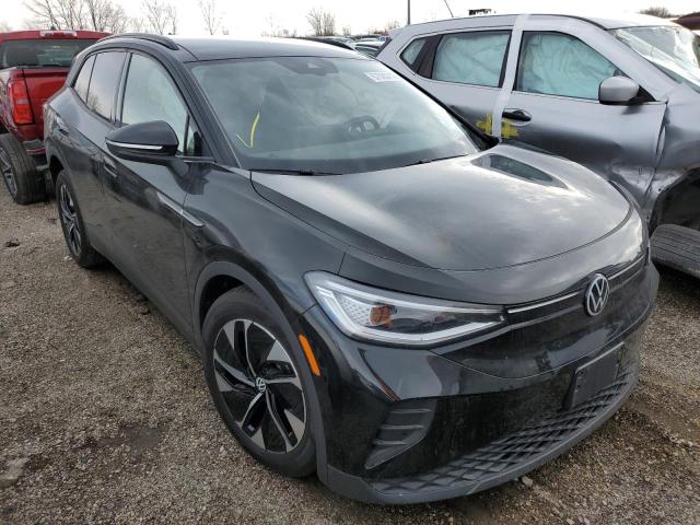 WVGTMPE25MP054990 - 2021 VOLKSWAGEN ID.4 PRO S შავი ფოტო 1