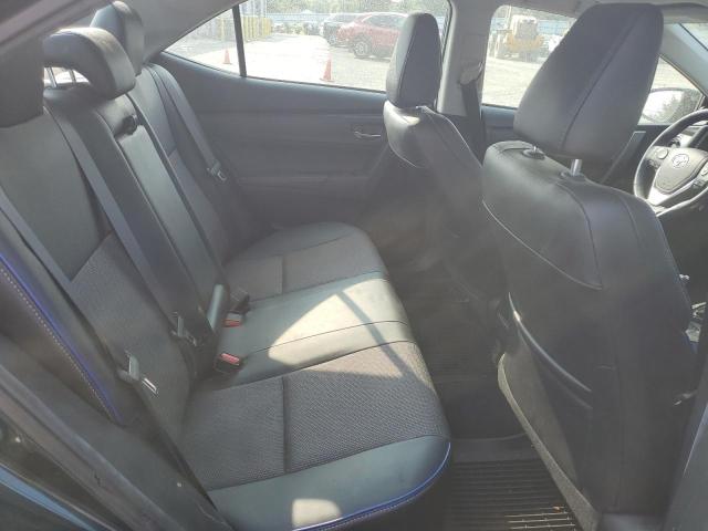 2T1BURHE5KC140037 - 2019 TOYOTA COROLLA L BLUE photo 10