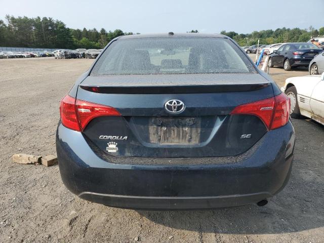 2T1BURHE5KC140037 - 2019 TOYOTA COROLLA L BLUE photo 6