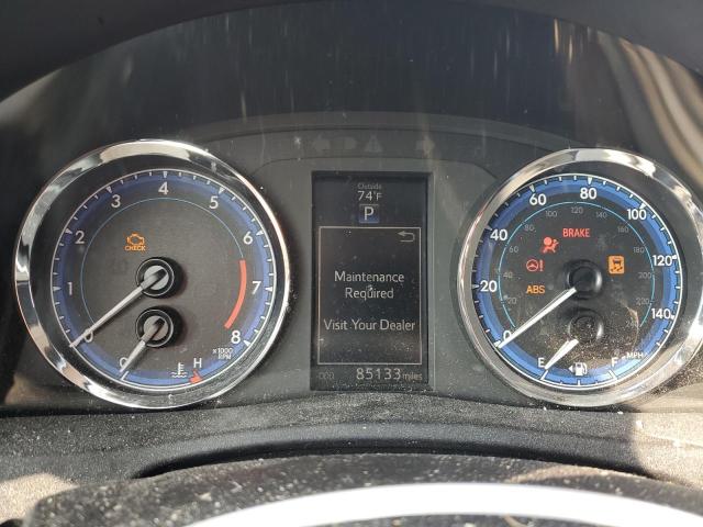 2T1BURHE5KC140037 - 2019 TOYOTA COROLLA L BLUE photo 9