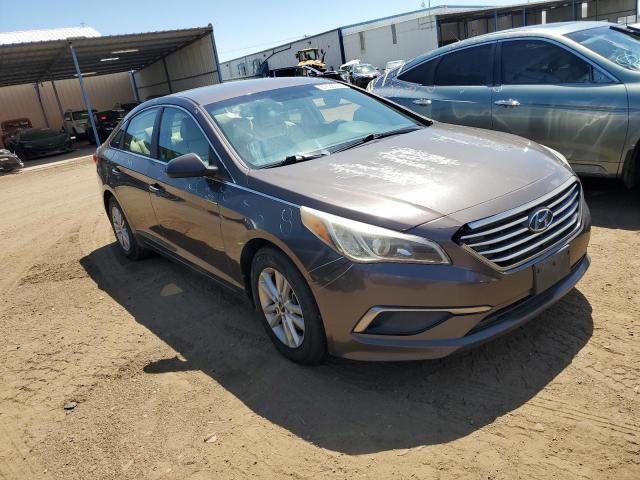 5NPE24AF1HH486634 - 2017 HYUNDAI SONATA SE GRAY photo 4