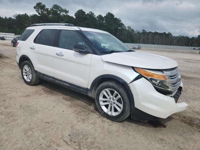 1FM5K7D87DGA24636 - 2013 FORD EXPLORER XLT أبيض صورة 4