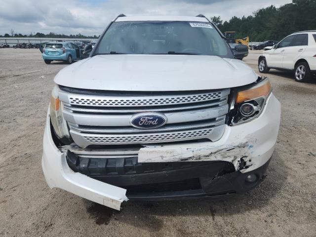 1FM5K7D87DGA24636 - 2013 FORD EXPLORER XLT أبيض صورة 5