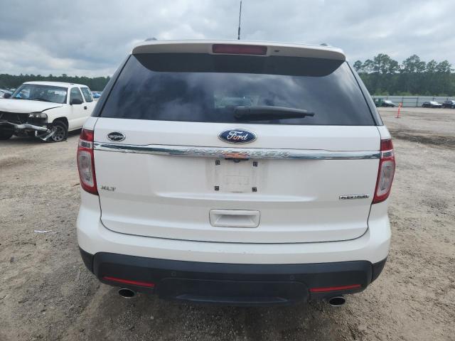 1FM5K7D87DGA24636 - 2013 FORD EXPLORER XLT أبيض صورة 6