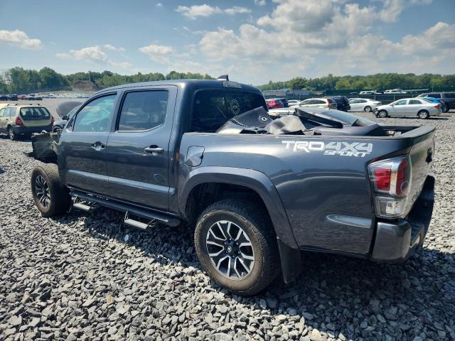 3TMCZ5AN2MM434028 - 2021 TOYOTA TACOMA DOUBLE CAB GRAY photo 2